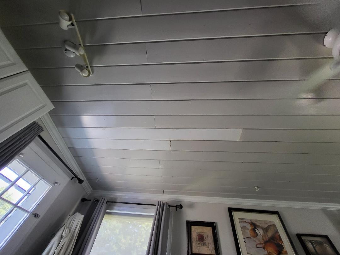 Drywall repair completed