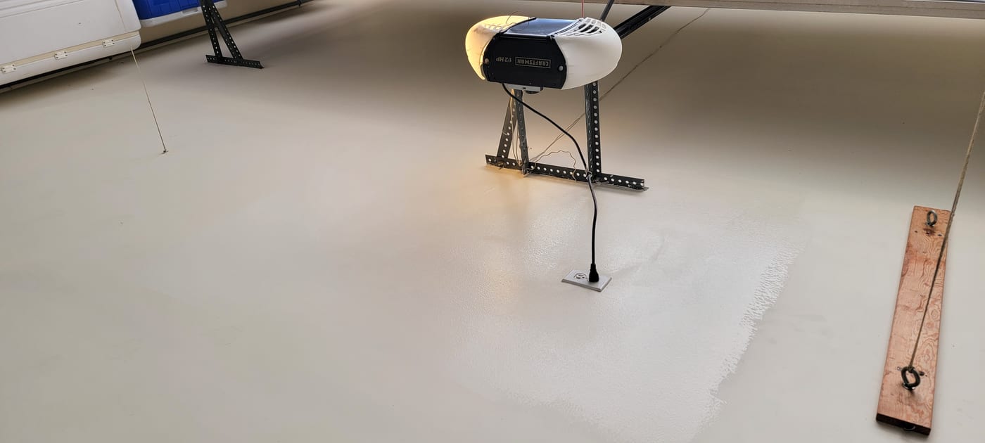 Drywall repair completed