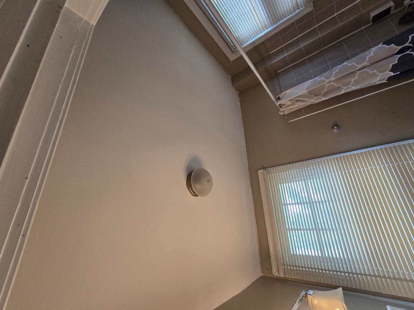 Drywall after repair