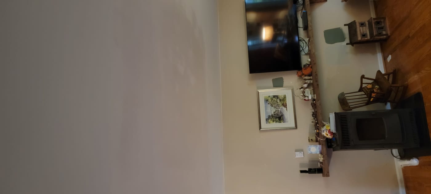 Drywall repair completed