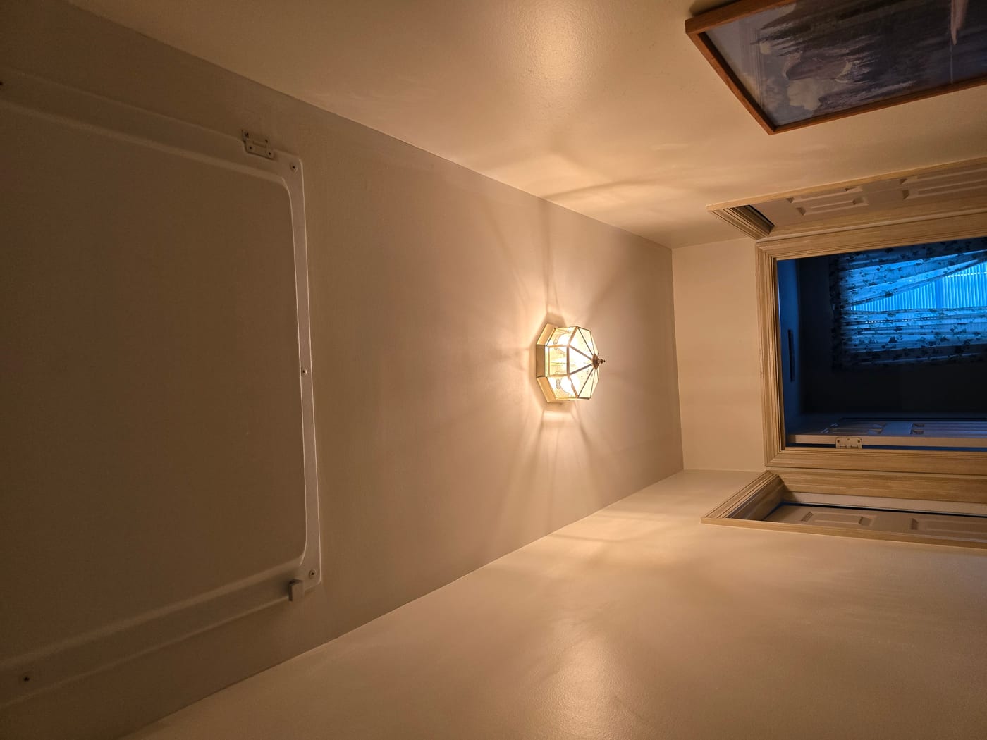 Drywall after repair