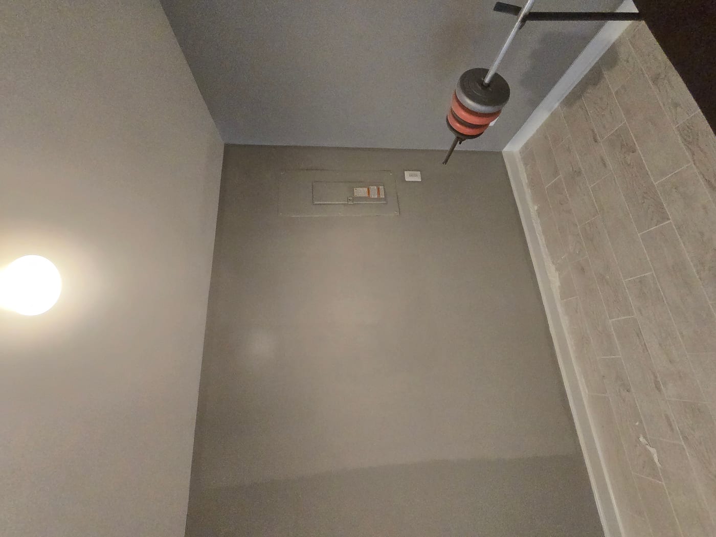 Drywall repair completed