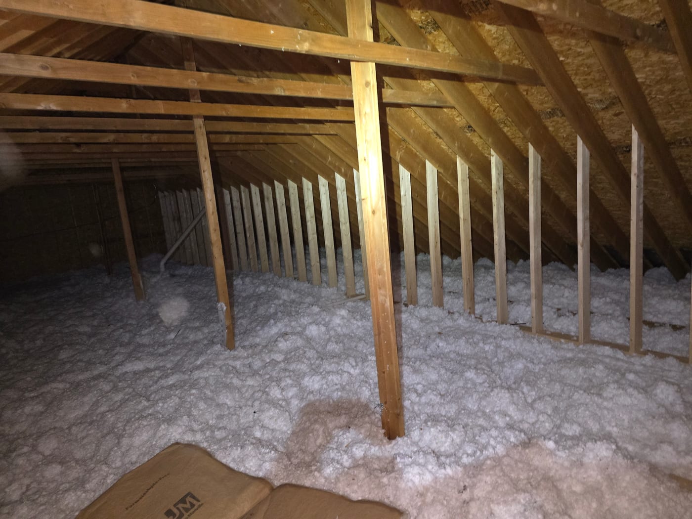 Rafter reinforcement completed