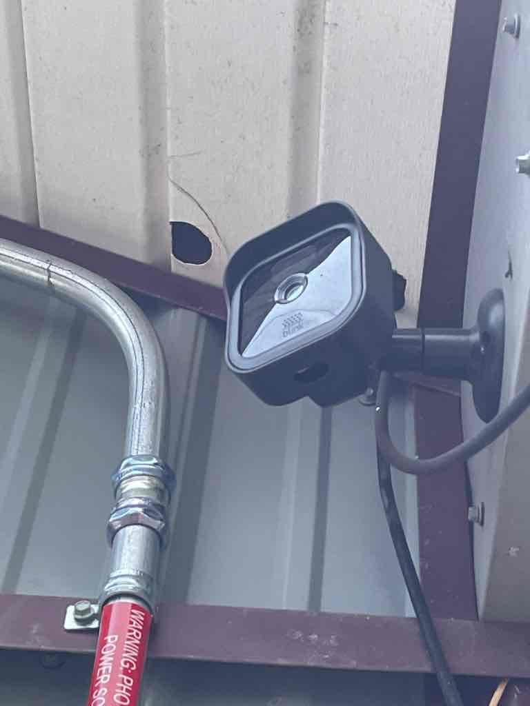 Soffit before repair